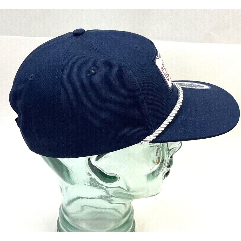NEW Get A HD License Plate Cap Adjustable Ahead Rope Classic Hat Blue‎ Snapback - Picture 5 of 7